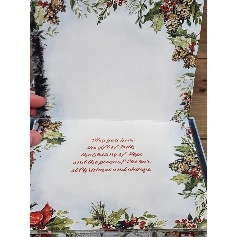 Lang The Lord Is My Shepherd Boxed Christmas Cards 18ct